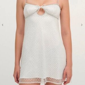 For Love and Lemons Glitter Slip Dress